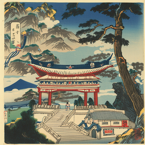 给我一张峨眉山的风景图