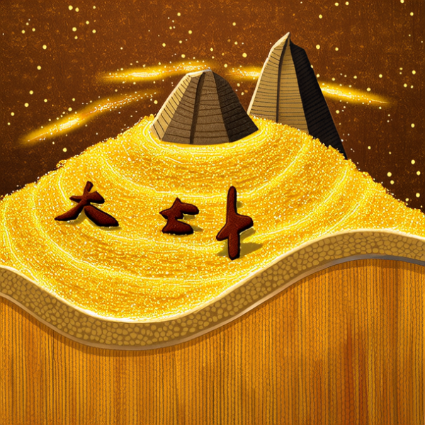 金矿插画 金矿插画