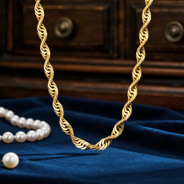 10克女士黄金项链图片 10克女士黄金项链图片