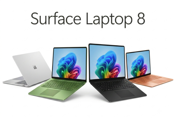 骁龙 ARM 版微软 Surface Laptop 8 规格曝光，全新“翡翠”配色亮相