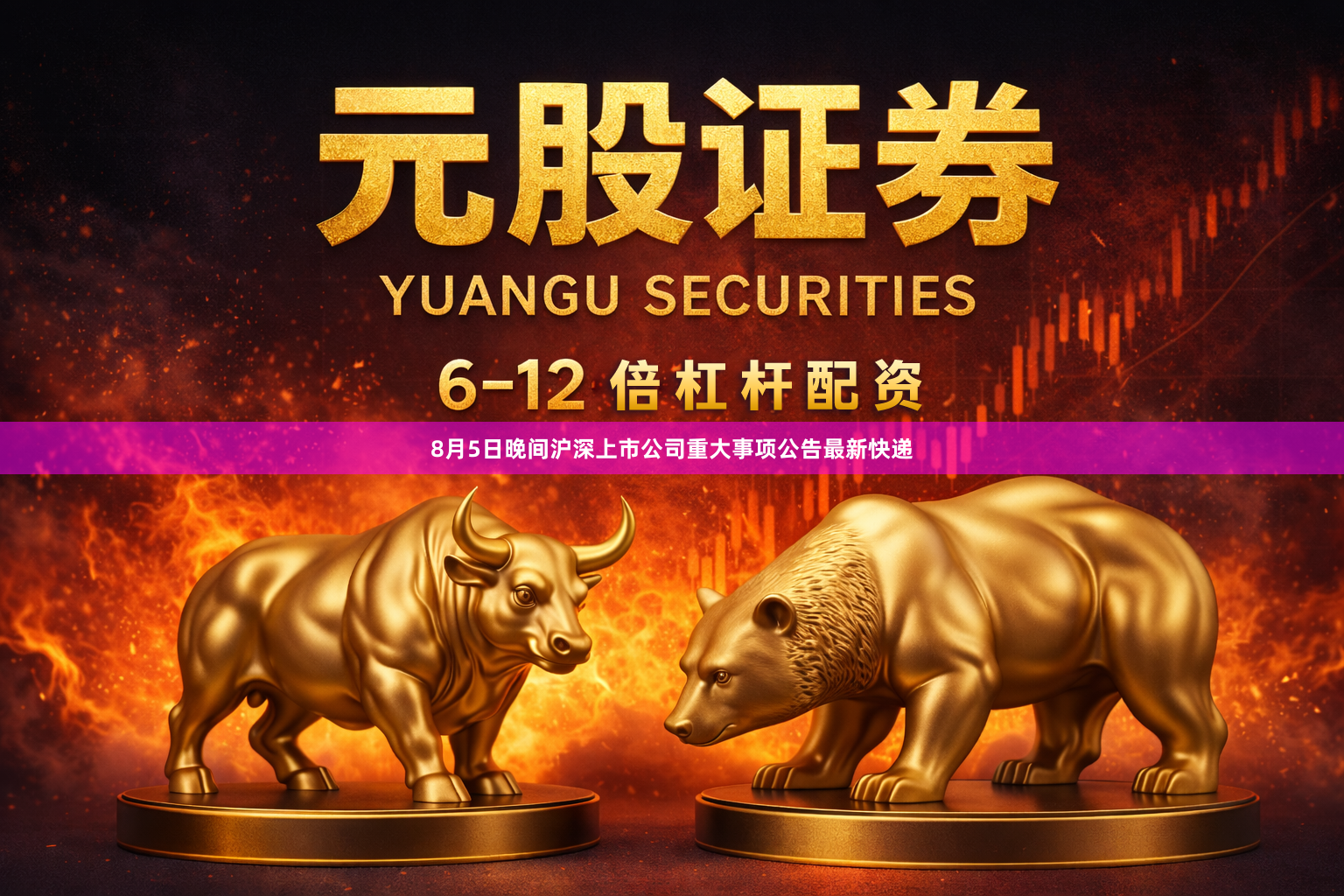 8月5日晚间沪深上市公司重大事项公告最新快递