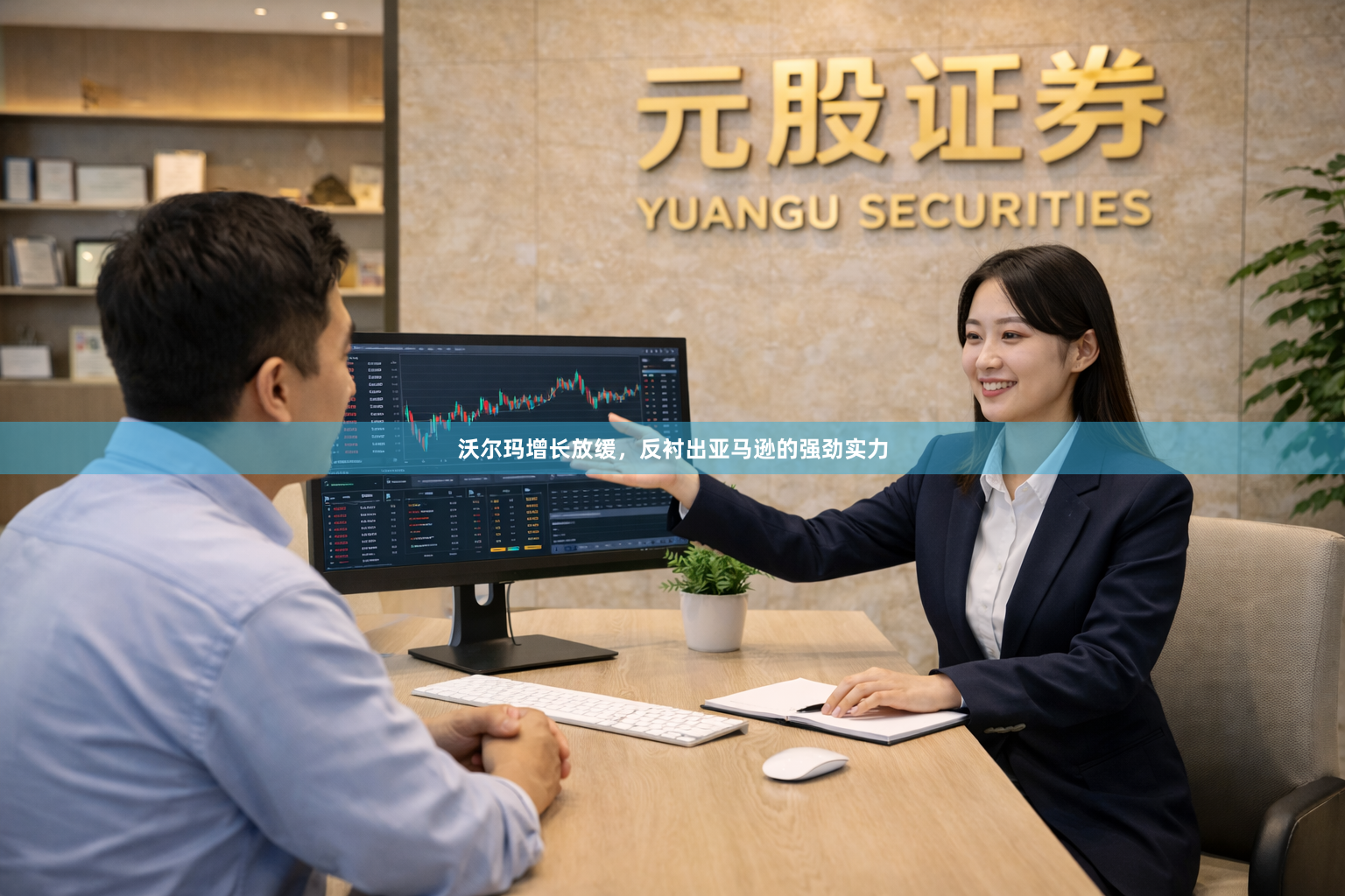 沃尔玛增长放缓，反衬出亚马逊的强劲实力